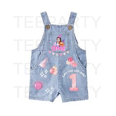 MS.RACHEL CUSTOM BIRTHDAY OVERALLS  ❤️PLEASE BEWARE THAT OVERALL COLOR/STYLE MAY VARY DUE TO AVAILABLITY BUT WILL BE RAN BY YOU BEFORE FINALIZED❤️ (My first choice will always be what is pictures)  Age Customizable  Can add child's name  I'm super flexible just send me a message! Cute Sleeveless Overalls With Pockets, Birthday Overalls, Overalls For Kids, Ms Rachel, Kids Overalls, Super Flexible, First Choice, Custom Birthday, Kid Names