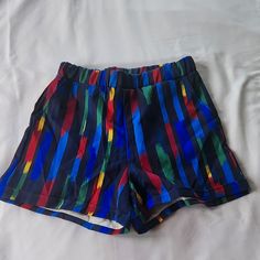 Nwot Never Been Work Size S New Condition Likes Get Special Offers Fun Blue Shorts For Vacation, Multicolor Fun Shorts For Spring, Fun Multicolor Shorts For Spring, Fun Blue Bottoms For Vacation, Fun Multicolor Spring Shorts, Vibrant Blue Bottoms For Vacation, Fun Blue Spring Shorts, Vibrant Blue Bottoms For Spring, Vibrant Blue Spring Bottoms