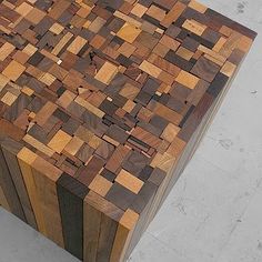 Coffee Table Scrap Wood Table, Recycled Wood Table, Wood Store, Table Cafe, Best Furniture, Wood Creations, Scrap Wood, Recycled Furniture, Furniture Inspiration