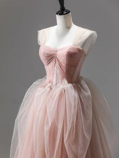 Рожевий вечірній сукня з довгим випускним платтям Pink Tulle Prom Dress, Lace Long Prom Dress, Multi Way Dress, Vestidos Color Rosa, Velvet Prom Dress, Prom Dress Evening, Long Formal Dress, Prom Dresses Two Piece, Lace Formal Dress