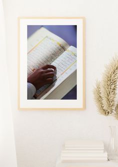 Reading Quran 16" x 24" (40x60 cm) Reading Quran, Amazing Wall Art, Islamic Poster, Islamic Posters, Canvas Printing, Islamic Wall Art, Wall Arts, Blank Walls, Newest Trends