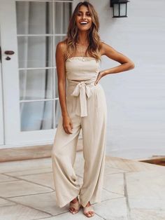 I just added a new item to eBay, Strapless Long Romper Women Costume Summer 2024 Slim Sexy Chic Wide Leg Jumpsuit! #eBay #eBaySeller Slim Jumpsuit, Jumpsuit Casual, Overall Jumpsuit, Loose Jumpsuit, Strapless Romper, Off Shoulder Fashion, Strapless Jumpsuit, Romper Outfit, Mini Robes