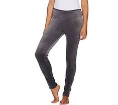 Lend your layered styles a lush look and feel--the Cuddl Duds leggings you know and love can now be adored in velour! Tightly knit for better coverage and a more flattering fit, they're made with double-faced, plush velour fabric that's super soft inside and out. These feel-good favorites are wonderfully wearable with tunics, roomy sweaters, wraps, and more. From Cuddl Duds. Snug Leggings For Loungewear, Stretch Bottoms For Fall Layering, Casual Leggings For Layering, Casual Stretch Leggings For Layering, Velour Leggings, Cuddl Duds, Winter Pants, Velour Fabric, Love Can