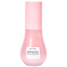 Watermelon Glow Niacinamide Dew Drops Serum - Glow Recipe | Sephora Watermelon Glow Niacinamide Dew Drops, Niacinamide Dew Drops, Glow Recipe Watermelon, Hydrating Skin Care, Brightening Skincare, Watermelon Glow, Travel Size Makeup, Face Brightening, Glow Recipe