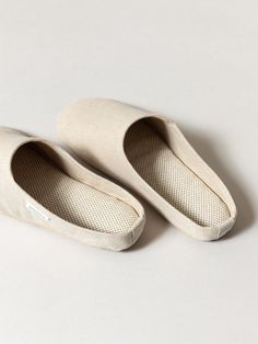 pair of slippers sitting on top of each other