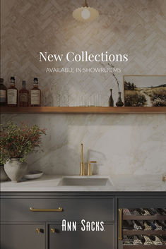 the new collection available in showrooms