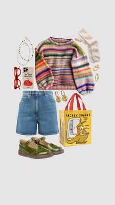 Picnic in the park Fashion Inspo Casual, Picnic Outfit, Street Style Outfits Casual, Funky Outfits, Cute Preppy Outfits, Picnic In The Park, Cute Simple Outfits, International Fashion, Colourful Outfits