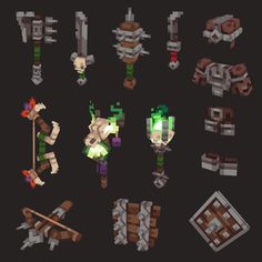 Minecraft M, Minecraft Models, Project Mc, Mc Mods, Voxel Art, Minecraft Mod, Minecraft Medieval, Minecraft Mobs, Pixel Art Tutorial