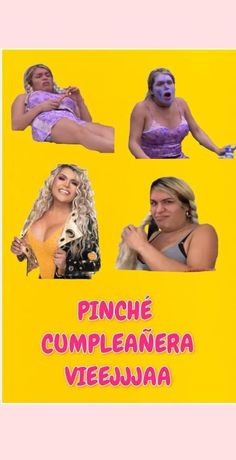 the poster for pinche cumpleanera viejjaa