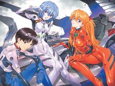 Evangelion Shinji, Hideaki Anno, Asuka Langley Soryu, Asuka Langley