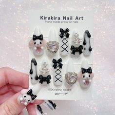 Jirai Kei Nails Etsy Canada Jirai Kei Nails, Nails Purple, Jirai Kei, Racun Shopee, Nails Simple, Press On Nails, Indonesia, Nail Art, Nails