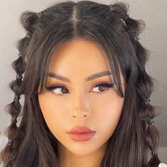 Cute Concert Updos, Fesyen Rambut Pendek, Coachella Hair, Fun Hairstyles, Kid Hairstyles, Rave Hair, Hairdos For Short Hair, Penteado Cabelo Curto