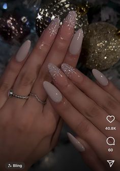 Christmas Nail Inspo, Girl Streetwear, Nude Nail, Amazing Nails, Christmas Gel Nails, Blush Nails, Classy Acrylic Nails, Pretty Gel Nails, Acrylic Nails Coffin Pink