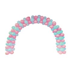 Use these arches for weddings bridal showers, welcoming events and other celebrations. Decorate to the theme of your special occasion with our balloons, flowers, organza and tulle products, and much more! Easy to assemble. Assemble two arches to make it a four legged encasing arch. Made of metal and colored white. Perfect for all events that use balloons. The arch comes with 30 balloon rings, 2 clamps, and 6 piece for the arch. Create a breathtaking entrance with this arch! Length: 8'Height: 5'N Arches For Weddings, Metal Balloon Arch, Ballon Column, Balloons Flowers, 30 Balloons, 50 Balloons, Metal Table Top, Birthday Decor, Sparkles Glitter