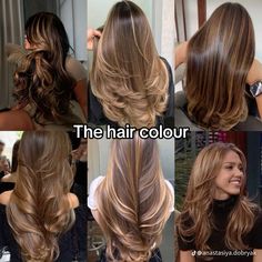 How To Do Low Lights In Hair At Home, Hair Colors For Brown Eyes, Brown Sugar Hair, Rambut Brunette, Brown Hair Looks, Brown Hair Inspo, Hair Color Streaks, Brunette Hair With Highlights