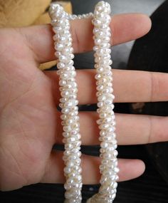 "Multi Strand Pearl Genuine Freshwater White Seed Pearls  Off Round Pearl Beads 16.5\" Strand  PB1908 Material genuine freshwater pearl, fully drilled Qty  1 strand/PKG, 16.5 inches around Color white Pearl Size  approx. 3-4mm Please note that it is estimated size More quantity? Wholesale price? Convo us!" Seed Pearl, Velvet Bag, Pearl Size, Electronic Items, Multi Strand, White Pearl, Pearl Beads, Pearl White, Fresh Water