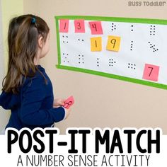 Number Activities Preschool, Numeracy Activities, Number Sense Activities, Easy Toddler Activities, Learning Tips, Number Activities