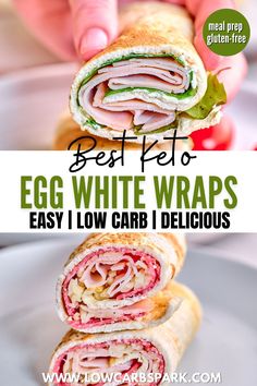 Egg White Wraps Recipe Using Egg Whites, Easy Keto Bread Recipe, Egg White Recipes, Gluten Free Wraps, Wheat Tortillas