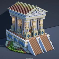 an image of a building that is made out of legos