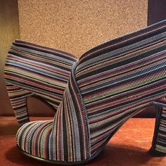 Very Cute Booties By United Nude. Woven Design. Multicolored. United Nude, Nude Shoes, Woven Design, 4 Inch Heels, Bootie Boots, 4 Inch, Ankle Boots, The Unit, Women Shoes