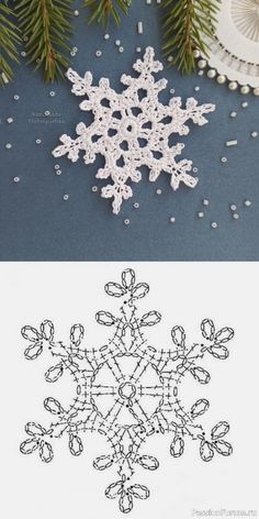 Снежинки. Схемы Snowflake Crochet Pattern, Crochet Christmas Snowflakes, Snowflake Crochet, Crochet Christmas Trees Pattern, Crochet Snowflake Pattern, Crochet Christmas Gifts, Crochet Mandala Pattern, Crochet Blanket Designs