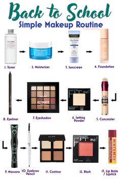 Eye Makeup Guide, Back To School Makeup, Bentuk Alis, Makeup At Home, Makeup Order, Simple Makeup Tips, Eye Makeup Techniques, Makeup Artist Tips, Quick Makeup