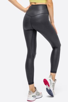 Sizing: Slim fit Pattern: Solid Feature: High rise, but lift, leggings, fitness wear Sheer: No Stretch: Highly stretchy Product measurements: 4: length 32 in, waist 20 in, hip 27 in, inseam 24 in6: length 33 in, waist 22 in, hip 29 in, inseam 24 in8: length 33 in, waist 24 in, hip 30 in, inseam 24 in10: length 33 in, w High Stretch High Rise Elastane Leggings, High Stretch Mid-rise Elastane Leggings, High Rise High Stretch Elastane Leggings, High Rise High Stretch Leggings, Tight Elastane Sports Bottoms, High-rise High-stretch Elastane Leggings, High Rise Leggings For Pilates With Contoured Waistband, High Rise Leggings With Contoured Waistband For Pilates, Stretch Training Pants With Contoured Waistband