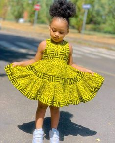 African Birthday Dress, African Midi Dress, Baby African Clothes, African Kids Clothes, Ankara Styles For Kids, African Babies, Dress Ankara, Midi Dress For Women