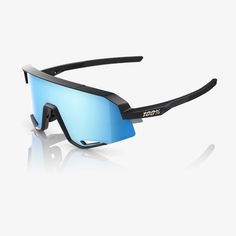 100% Slendale Matte Black, HiPER Blue Multilayer Mirror Mirror Style, Lens Filters, The Shield, Bicycle Accessories, Everyday Activities, Black Sunglasses, Ultra Hd, Multi Layering, Sun Protection