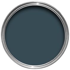 Hague Blue No. 30   |   100ml Sample Pot Estate Emulsion Farrow & Ball Cottage Colours, Lounge Pillows, Cob Cottage, Lounge Makeover, Alcove Ideas, Bathroom Things, Farrow Bal, Borrowed Light, Zimmer Diy