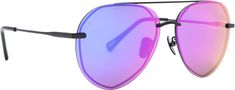 Upgrade your everyday looks with these oversized aviator sunglasses that channel cool, contemporary style. Includes travel case and cleaning cloth. Fit & Design: Lens Size: Oversized Frame Measurements: 62mm-13mm-145mm Gender: Women Lens: Premium scratch resistant polymer UV Rating: 100% UVA/UVB Frame: Stainless Steel Oversized Aviator Sunglasses, Purple Flash, Travel Case, Brand You, Aviator Sunglasses, Cleaning Cloth, Everyday Look, Contemporary Style, Matte Black