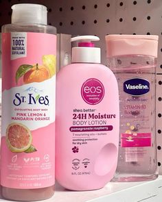 pink body care Pink Body Care, Korean Skincare Products, Exfoliating Body Wash, Homes Ideas, Amazon Beauty, Basic Skin Care Routine