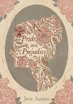 the cover to pride and providence by jane austen, with an illustration of a woman's head