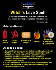 Love Altar Witchcraft, Magical Herbs Witchcraft, Spiritual Crafts, Herb Magick, Love Magick, Magic Tools, Wiccan Illustration, Candle Magic Spells, White Magic Spells