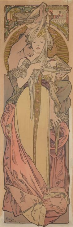 French Illustration, Art Nouveau Design