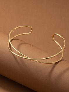 Gold  Collar  Iron Alloy  Arm Cuff Embellished   Women's Fashion Jewelry Gold Prom Bracelet, Bracelet Shoot, Arm Cuff Jewelry, Gold Arm Cuff, Arm Bracelet, Neck Pieces Jewelry, Arm Jewelry, Arm Bracelets, Trendy Bracelets