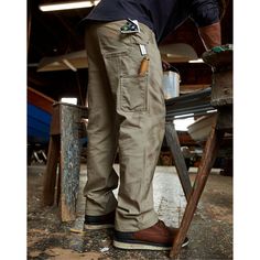 Men's DuluthFlex Fire Hose Relaxed Fit Carpenter Pants Carpenter Pants Outfit, Construction Outfit, Mens Work Pants, Cargo Pants Outfit, Fire Hose, Tactical Clothing, Organization Diy, Mens Workwear, Men Trousers