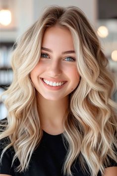 Blonde Hairstyles Women, Blonde Hair With Tan Skin, Blonde Hair Goals, Summer Blonde, Summer Tan, Blonde Hair Color Ideas, Ash Blonde Hair