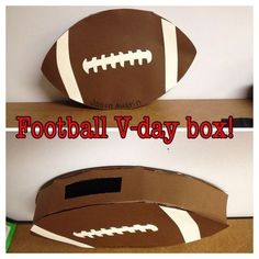 an image of a cardboard football box