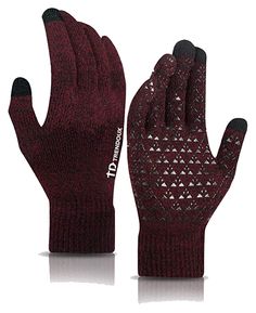 Winter Gloves for Men and Women - Upgraded Touch Screen Anti-Slip Silicone Gel - Elastic Cuff - Thermal Soft Wool Lining - Knit Stretchy Material: -Gloves Aesthetic -gloves pattern -gloves drawing -gloves crochet -gloves crochet -knitting gloves fingerless -christmas gloves gift -gloves for christmas -crochet fingerless gloves for kids -kids gloves -80 gloves -crochet fingerless gloves -gloves leather -wool gloves -sewing gloves -diy gloves fingerless -gloves men -womens winter gloves Hand Gloves