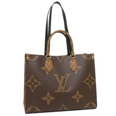 Louis Vuitton On The Go Monogram Canvas Brown Mm Tote Bag Shoulder Bag Handbag Size: Upper Width 33cm/Lower 34.5cm X Height 27cm X Width 14.5cm / Handle Length (1): Approx. 34.5cm, Handle Length (2): Approx. 58cm / Weight: Approx. 790g Louis Vuitton On The Go, Bag Shoulder, Monogram Canvas, Louis Vuitton Bag, The Go, Bags Handbags, Black And Brown, Bag Lady, Louis Vuitton