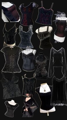 Goth Outfit, Alt Outfits, Downtown Outfits