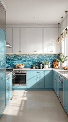 Coastal Kitchen Ideas Ocean Inspired, The Seaside, Kitchen Makeover, Ocean Inspiration