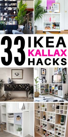 33 ikea kallax hacks that are great for any room in the house