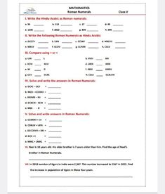 the worksheet for rounding numbers