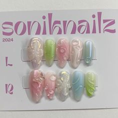 Smiski Nails, Fairy Nails, Polish Ideas, Nails Inspo, Cute Nails, Nail Inspo, Gel Nails, Nail Designs