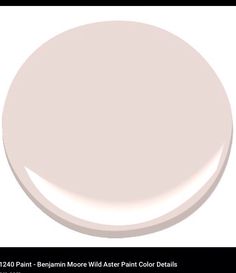 a white paint color is shown in this image