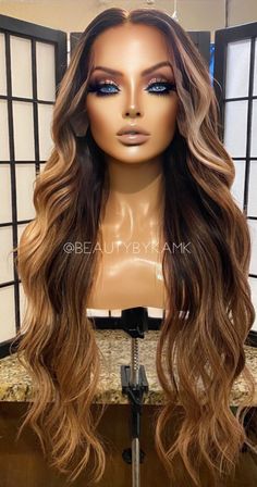 Dimensional Ash Blonde, Beige Blonde Highlights, Medium Ash Brown, Brown To Blonde Ombre, Bold Hair Color, Hd Lace Frontal, Beige Blonde, Blonde Hair Looks, Best Wigs