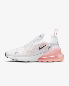 Nike Tennis Shoes For Women Trendy, Nike Shoes Air Max 270 Pink, Cute Air Max 270, Nike Bubble Shoes, Nike Shoes 270, Nike Tennis Shoes For Women, Nike Air Max 270 Purple, 270 Air Max Shoes, Bubble Shoes