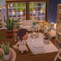 Animal Crossing Cozy House Ideas, Animal Crossing Inspired Room, Animal Crossing Room Ideas Bedroom, Camp Interior Design, Pocket Camp Cabin Ideas, Animal Crossing Interior Design